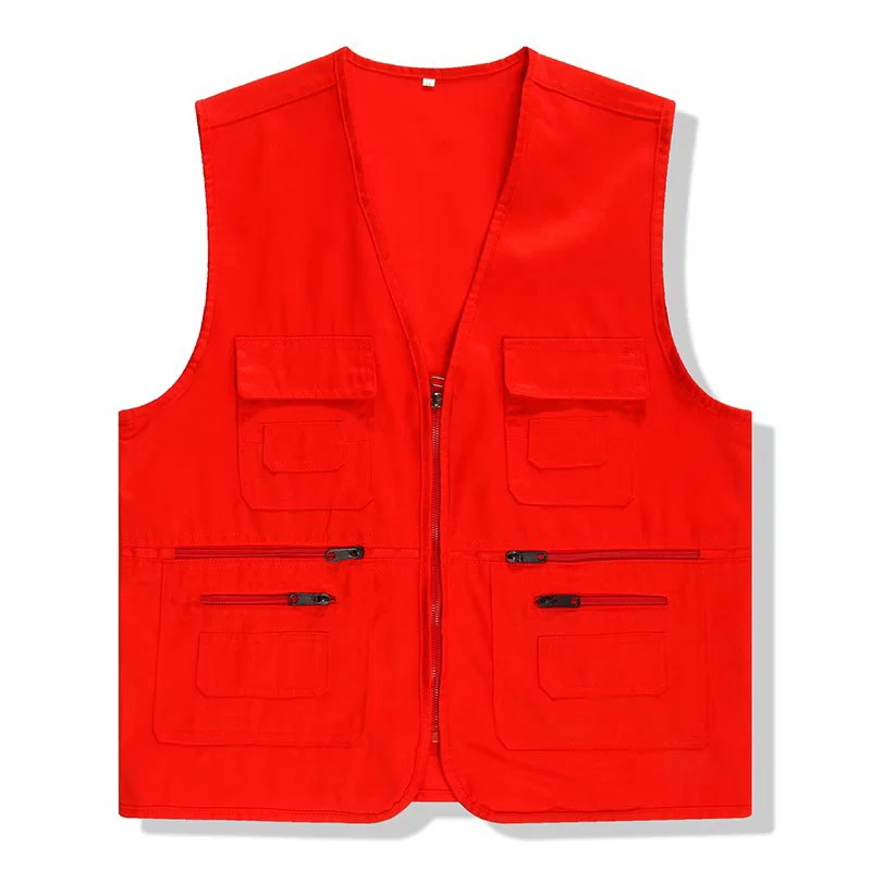 100% Reflektif Thickened Three-Pocket Zipper Vest